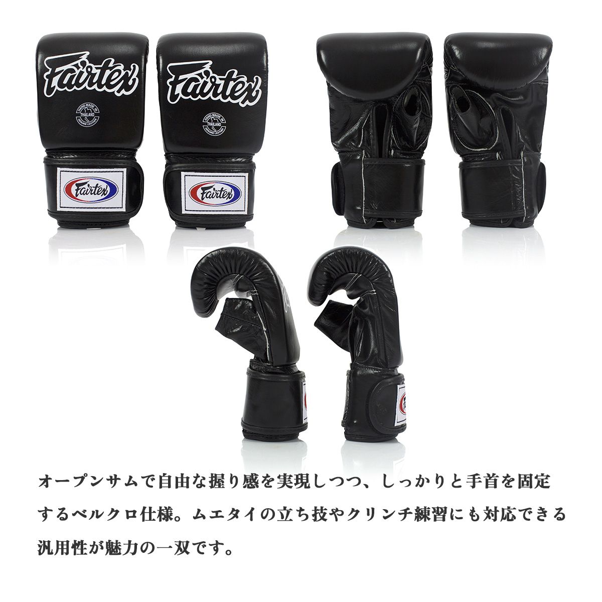フェアテックス Fairtex バッググローブ TGO3 パンチンググローブ
