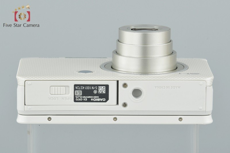 CASIO カシオ EXILIM EX-ZR70 ホワイト 自撮り カシオ、「自撮り女子