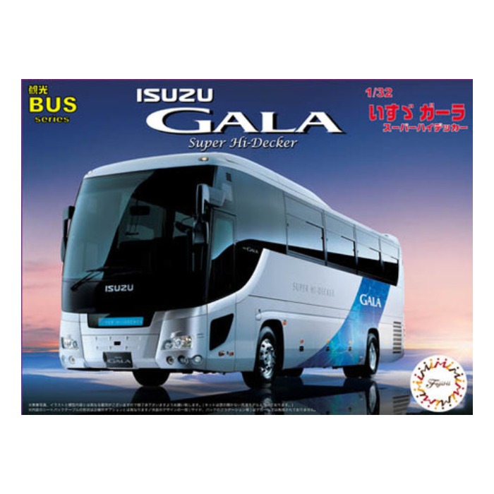 あすつく 1/32 観光バスシリーズ No.1 いすゞガーラ スーパー