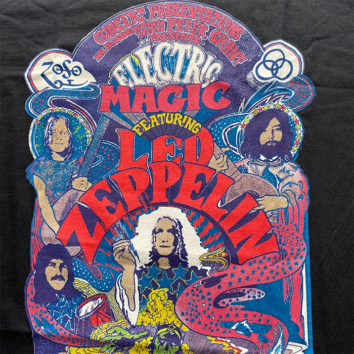 Led Zeppelin レッド・ツェッペリン Tシャツ ELECTRIC MAGIC メンズ M