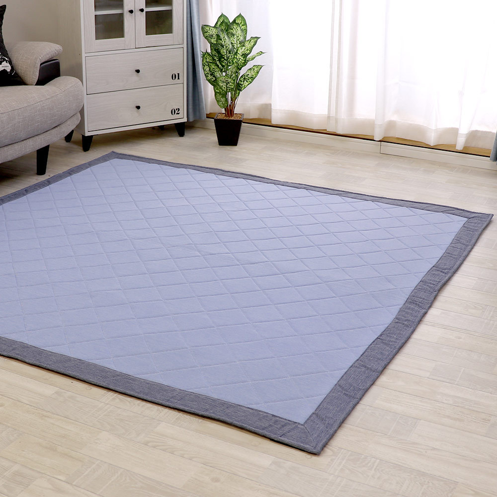 フリーリー ラグ 夏 ひんやり 冷感 接触冷感 ラグ 190×240 ウレタン