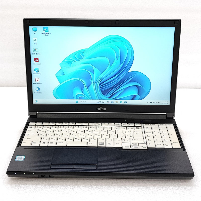 LIFEBOOK 訳あり 中古パソコン 富士通 A748/TX Windows11 Pro Core i3