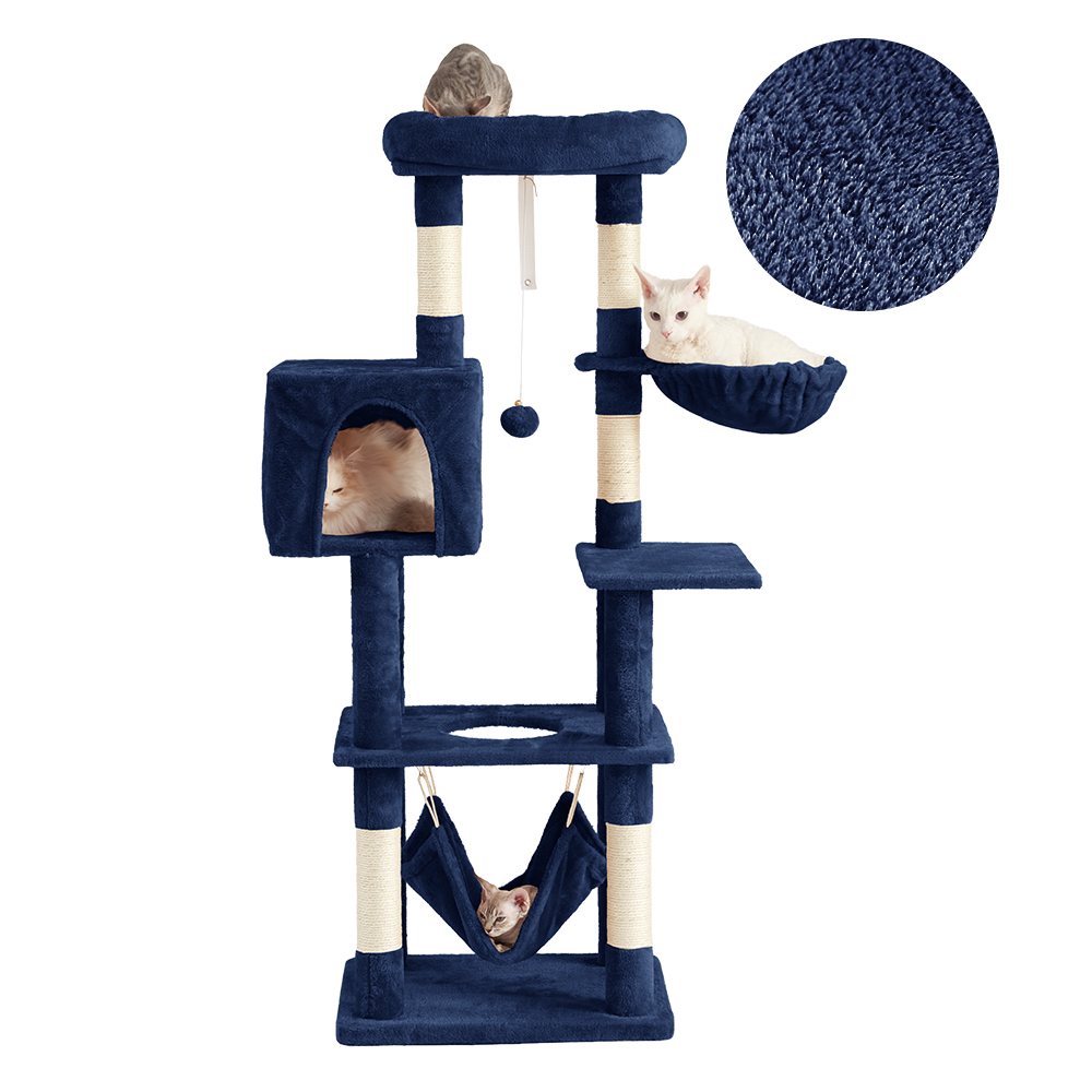 AIFY キャットタワー Aタイプ 大型猫用 猫タワー 省スペース 据え置き