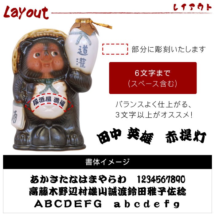 開店祝い プレゼント 名入れ 名前入り ギフト 信楽焼 たぬき 日本酒