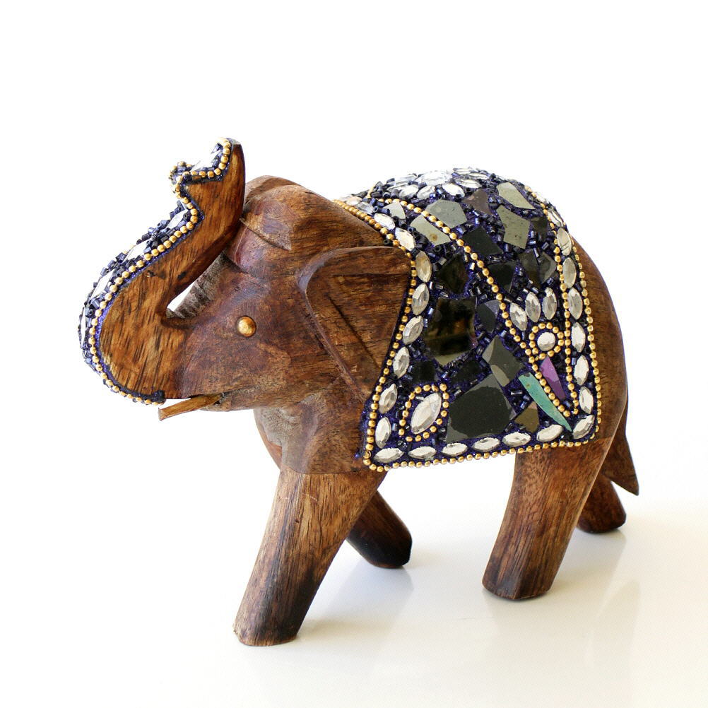 極上象置物302g トヒチサ東さ6-0712③