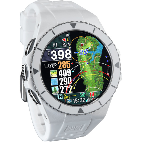 ShotNavi（ショットナビ） GPSゴルフナビ 腕時計型 テクタイト EXCEEDS