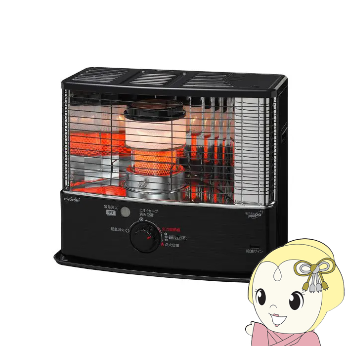 TOYOTOMI（トヨトミ） 業務用大型石油ストーブ 全方向温風タイプ KF