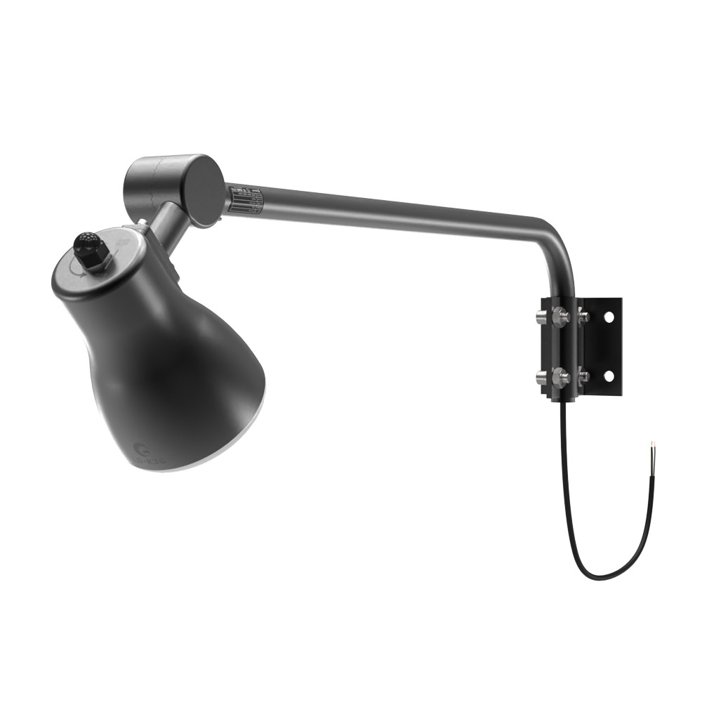 GOODGOODS（グッド・グッズ） LEDアームライト 電球色 昼白色 切替式