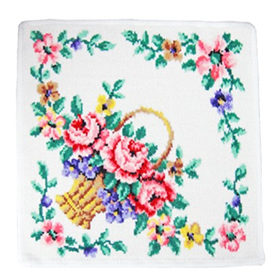 feiler（フェイラー） ハンカチ ハンドタオル BASKET バスケット 2色