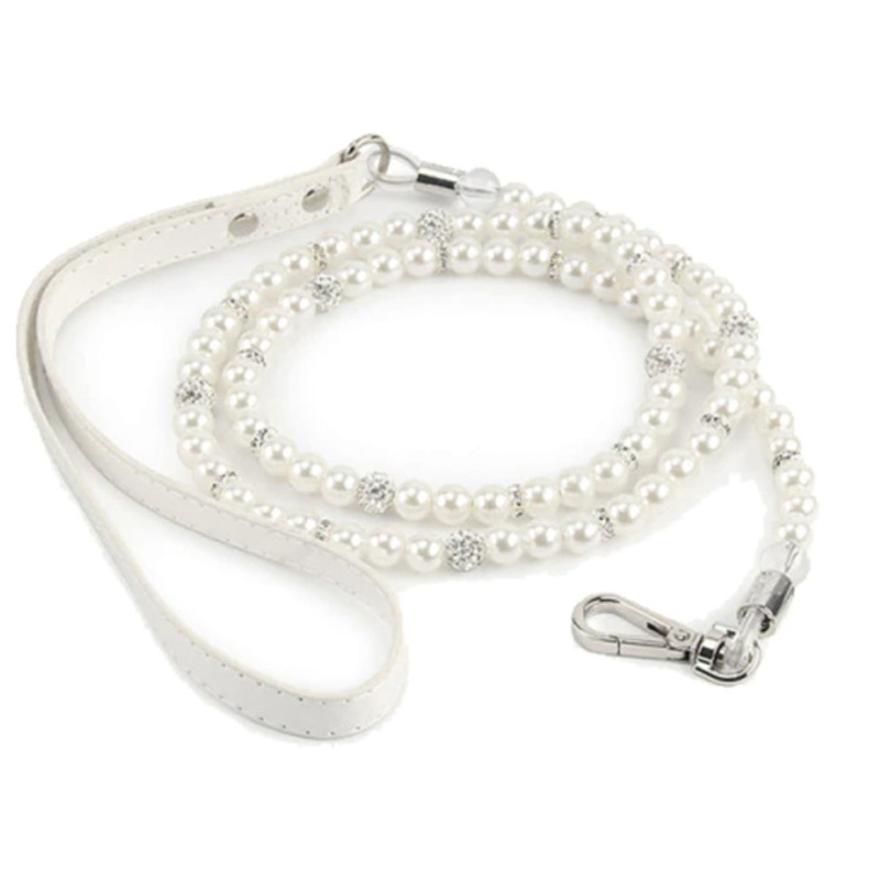 犬 猫 首輪 犬用首輪 猫用首輪 パール2連 パール ホワイト ブラック