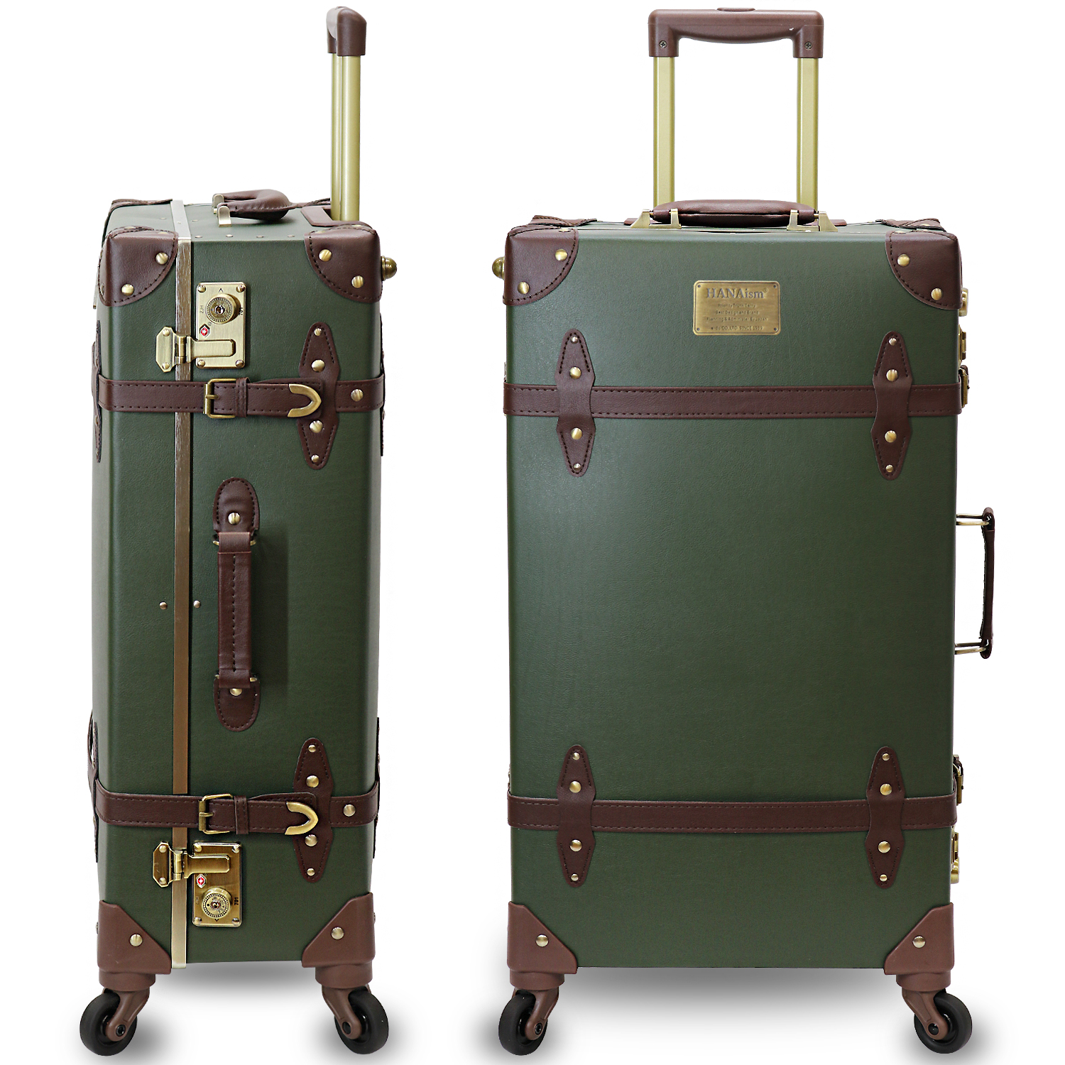 HANAism スーツケース キャリーケース キャリーバッグ トランク XXL