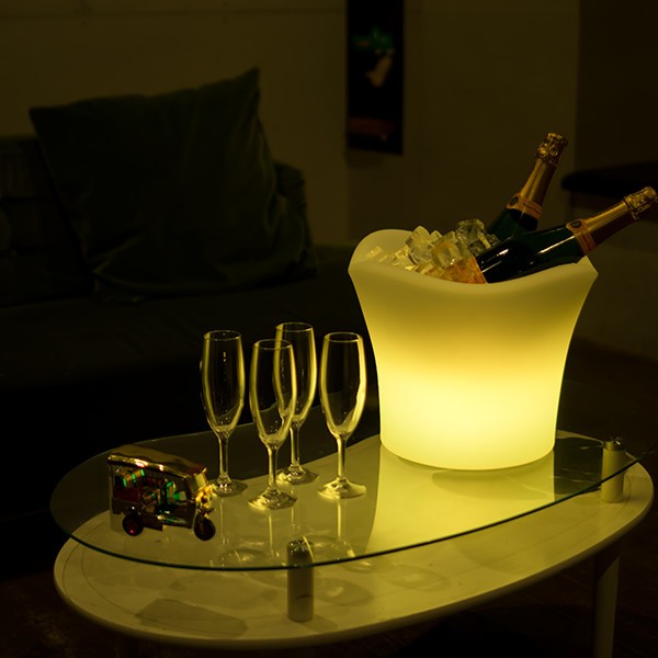 Glowlass（グローラス） ボトルクーラー オシャレ led 光る シャンパン