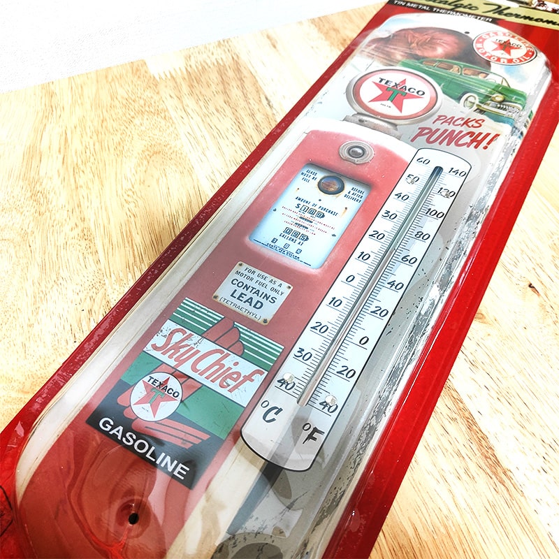 貴重 アメリカ製 US MAIL POUCH ブリキ看板 ガラスサーモメーター