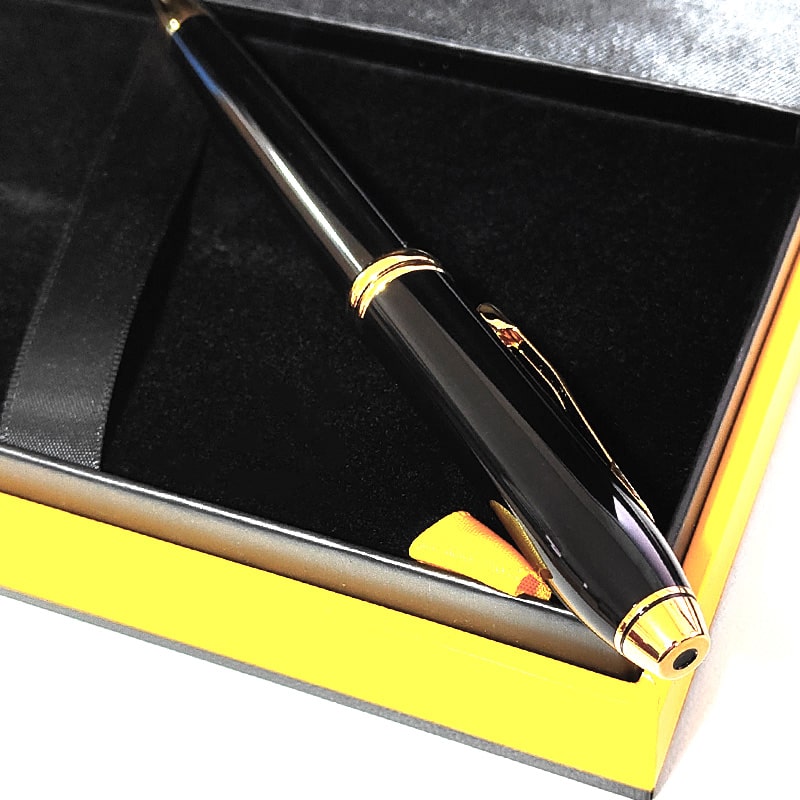 CROSS（クロス） ボールペン タウンゼント ブラックラッカー ゴールド