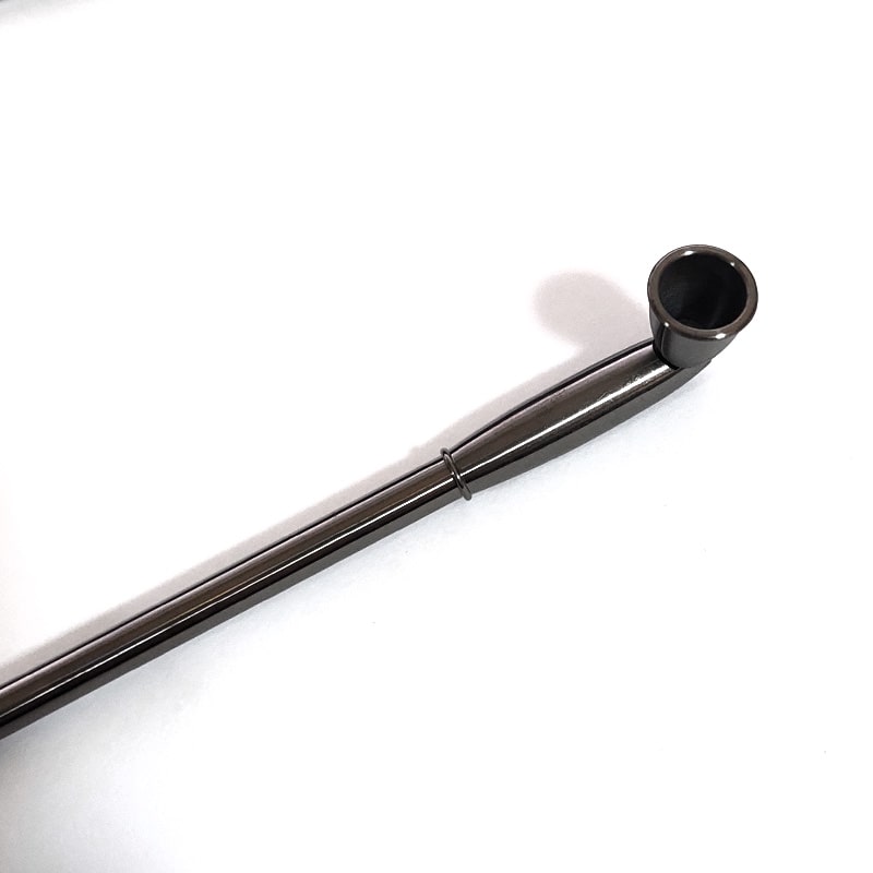 黒船 煙管 喫煙具 分解可能 ネジ式 きせる 真鍮 ブラック TSUGE キセル