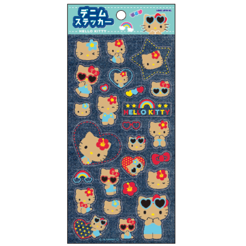 サンリオ ハローキティ キティ ギャル 日焼け ガングロデニム