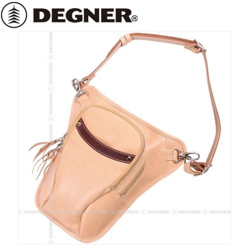 DEGNER（デグナー） 送料無料 W-39 レザーホルスターバッグ タン