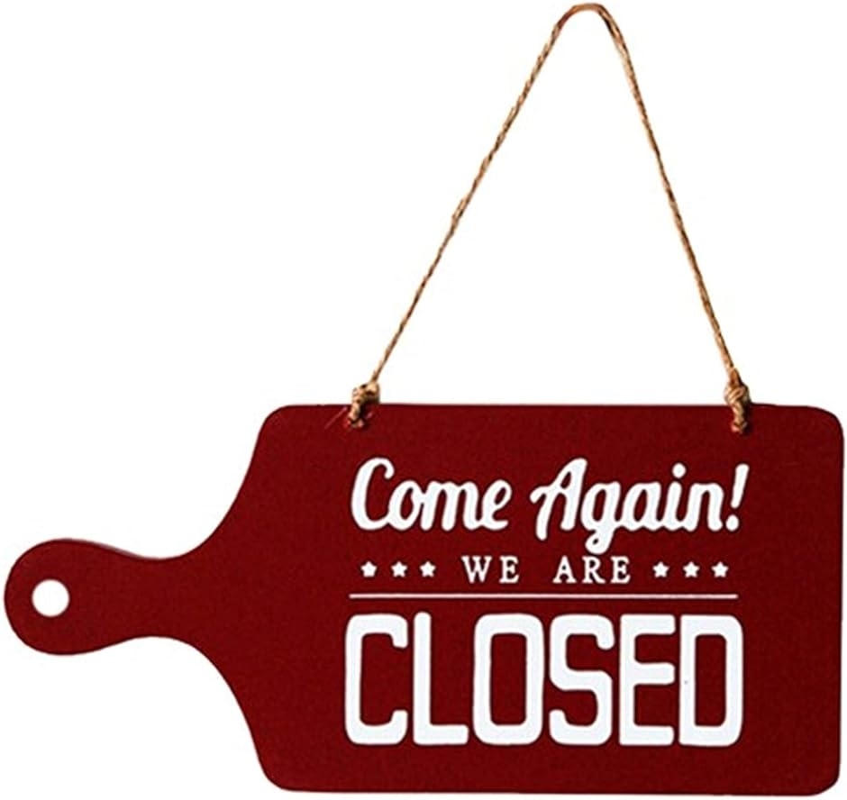 看板 オープン クローズ OPEN CLOSE サインプレート 木製 ボード ドア