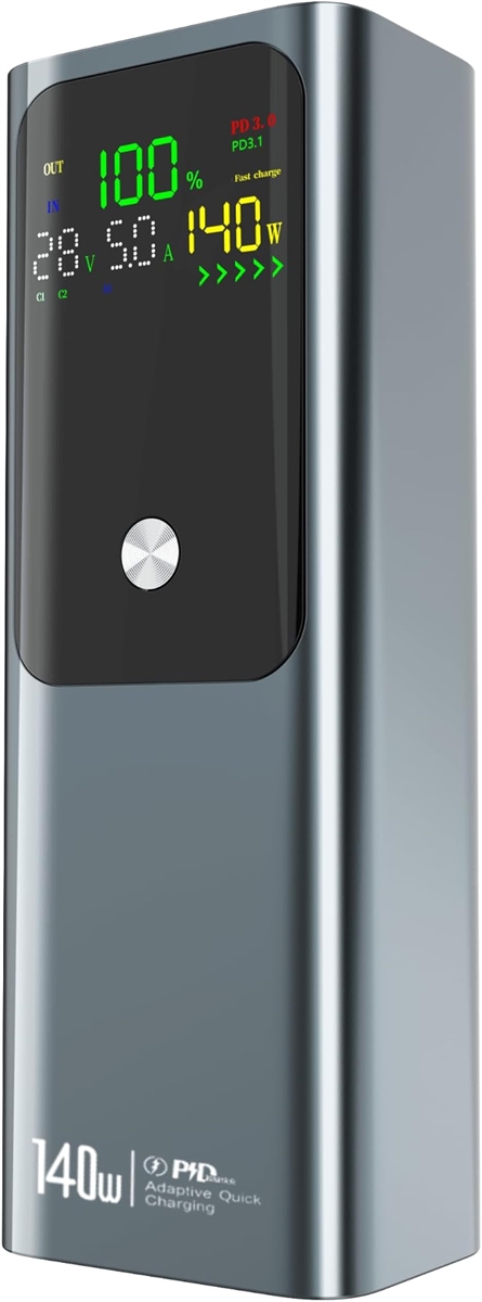 27000mAh 140W モバイルバッテリー 大容量 スマホ ノートPC タブレット