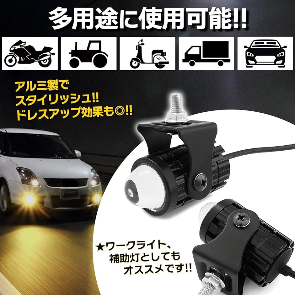 縦2連プロジェクターヘッドライト