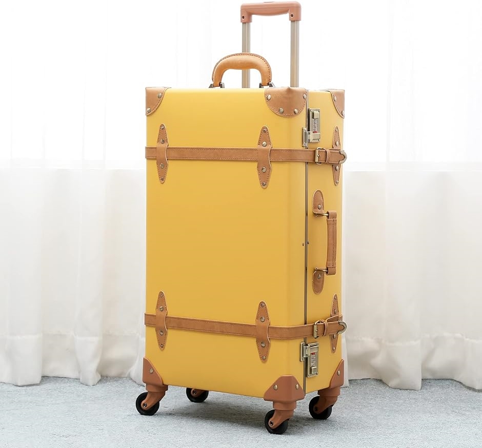 スーツケースかわいい クラシック キャリーケース レトロ 静音 軽量 22