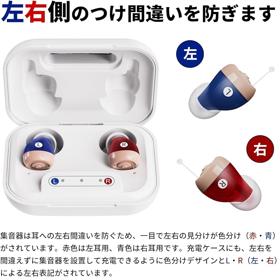 集音器 高齢者 しゅうおんき 2025年革新型・音量調整・簡単操作 耳あな