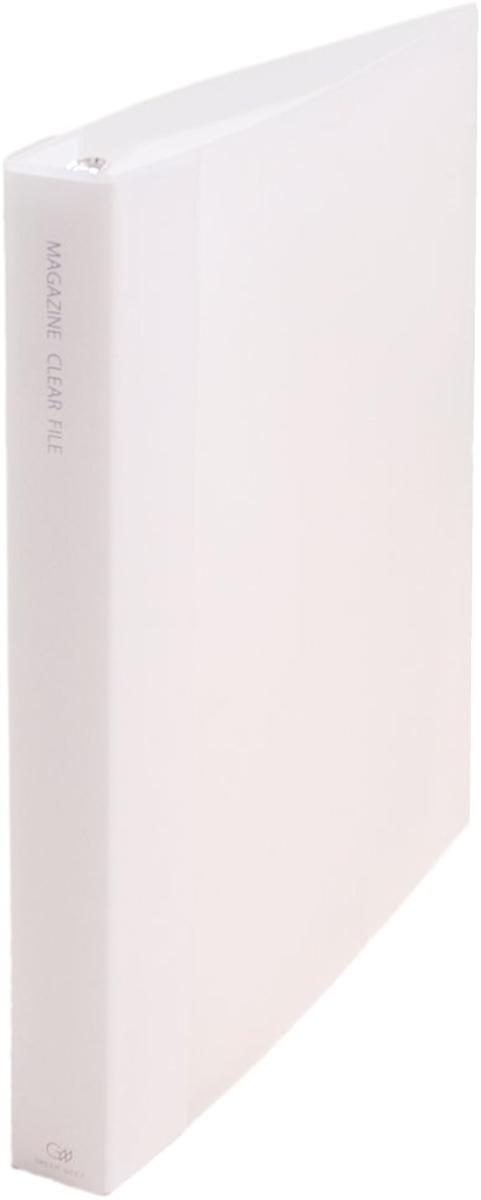 雑誌 切り抜き マガジン クリア ファイル A4変形ワイド 30穴リング