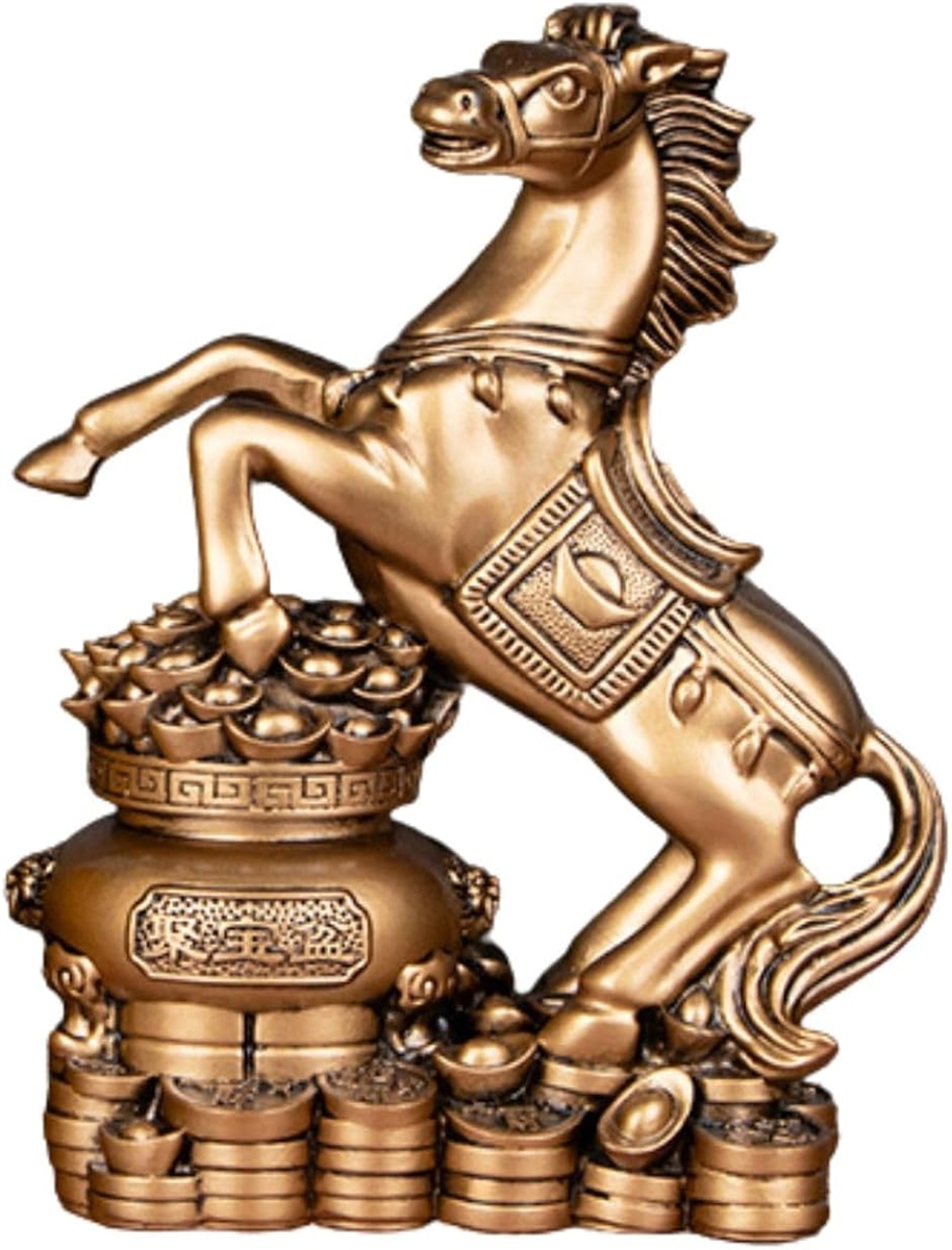 2026年 干支 置物 馬 午年 金 開運 金運 馬年 縁起物 競馬 風水 勝負運