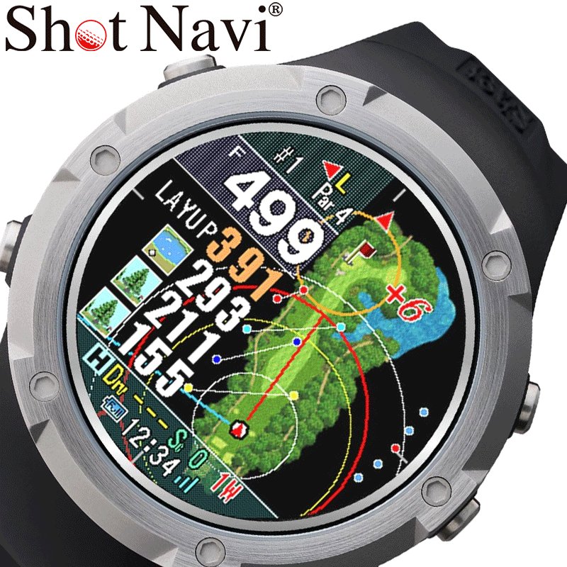 ショットナビ 腕時計 Shot Navi 時計 エボルブ アルファ EVOLVE α
