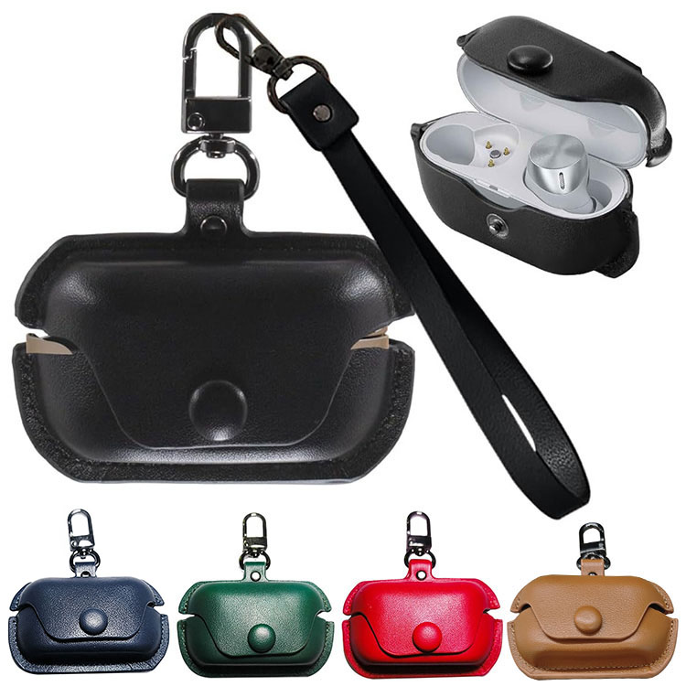 Technics EAH-AZ100 ケース カバー PUレザー シンプル ストラップ付き