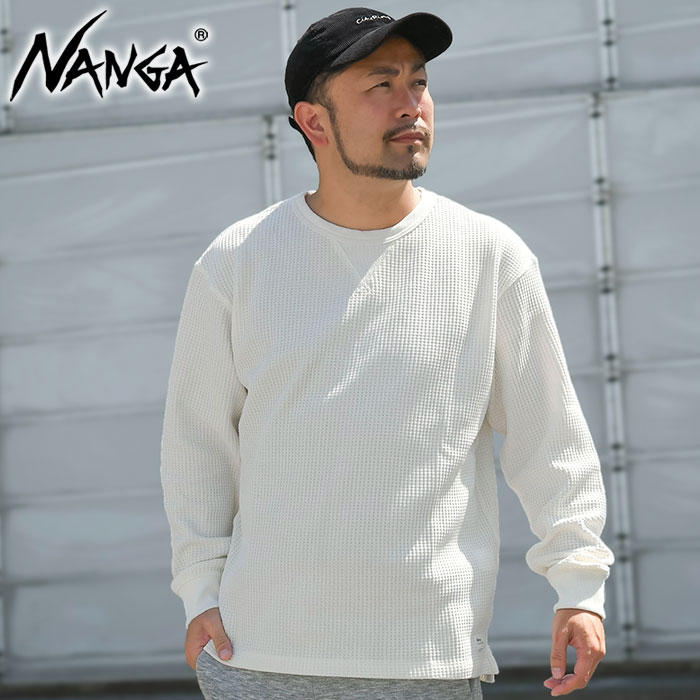 NANGA（ナンガ） ロンT Tシャツ 長袖 メンズ エコ ハイブリッド