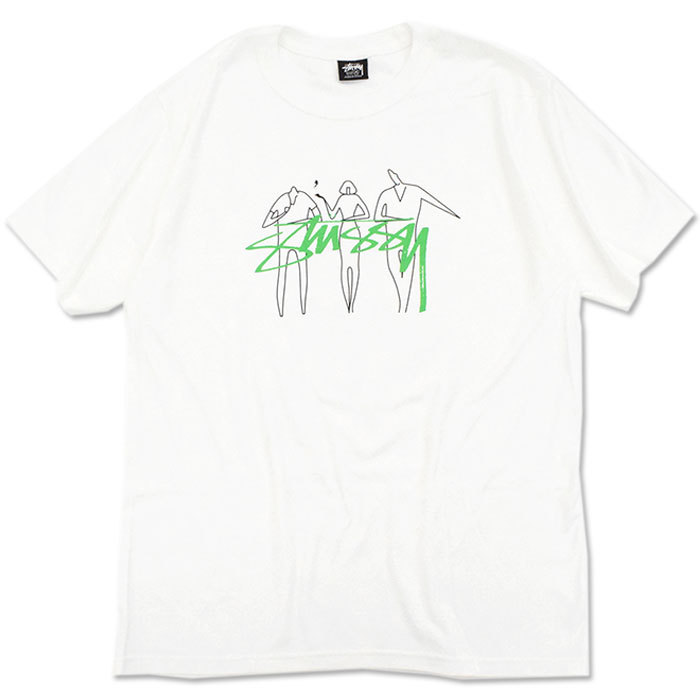 STUSSY（ステューシー） Tシャツ 半袖 メンズ & レディース 3 People