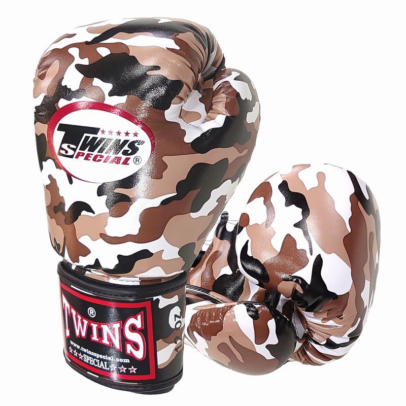 Twins ボクシンググローブ 16オンス PUレザー ミリタリー : アイ・エフ
