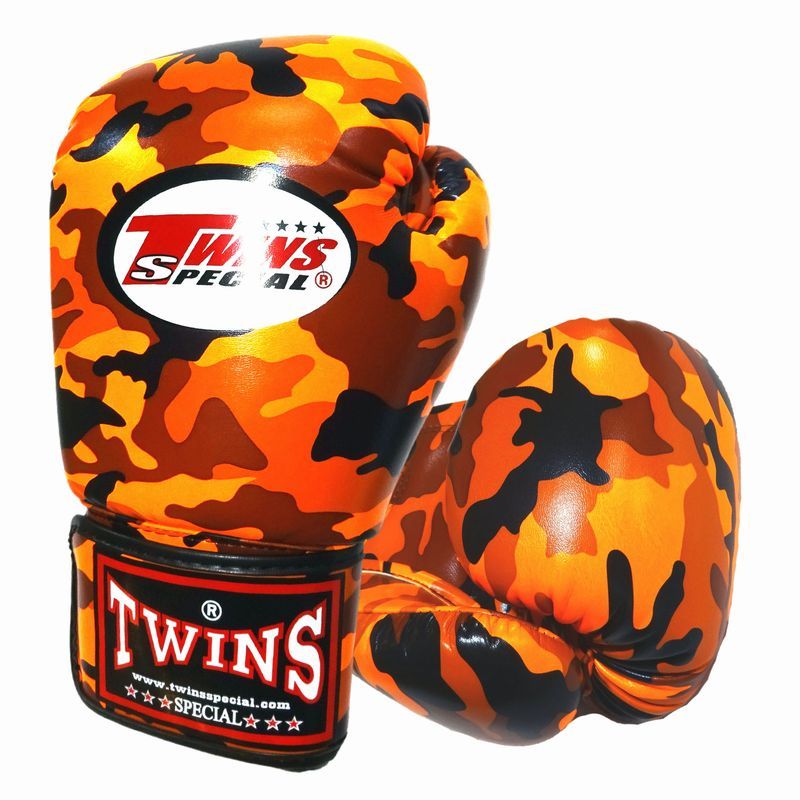 Twins ボクシンググローブ 14オンス PUレザー ミリタリー : アイ・エフ