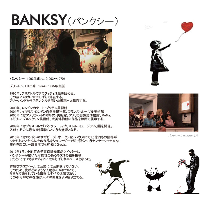 アートパネル Banksy バンクシー Panda with Guns パンダ 銃 ピストル
