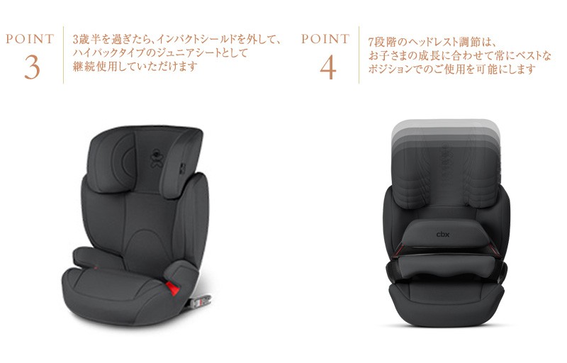 ベビーシート チャイルドシート ジュニアシート ロングユース