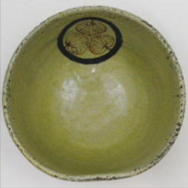 茶道具 抹茶茶碗 楽茶碗 ノンコウ写 葵御紋写茶碗 佐々木虚室作 帰来窯