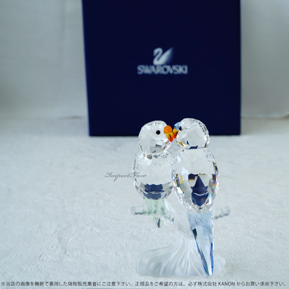 SWAROVSKI（スワロフスキー） セキセイインコ 鳥 680627 ギフト