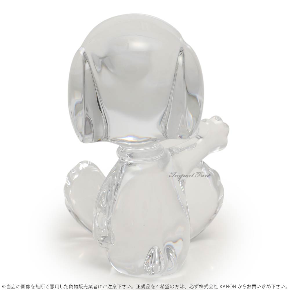 バカラ（Baccarat） ウェルカムスヌーピー クリア クリスタル 2104027