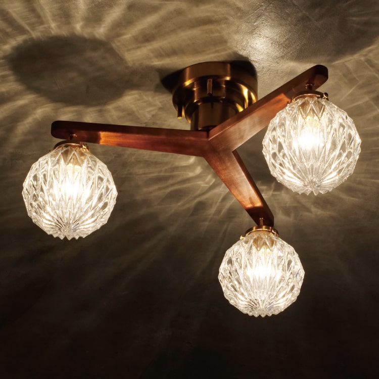 シーリングライト 3灯 ダイニング 北欧 モダン お洒落 LED対応 玄関