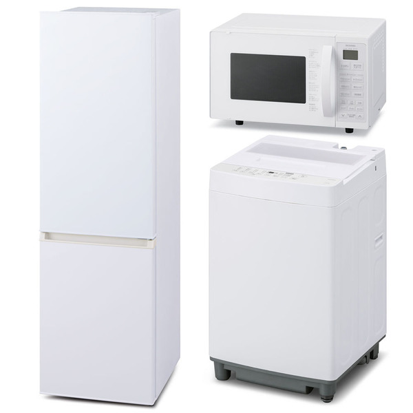 IRIS OHYAMA（アイリスオーヤマ） スペパ 家電セット 3点セット冷蔵庫