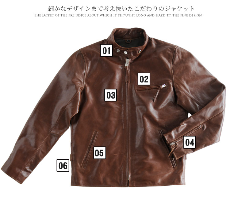 sankyo shokai（三京商会） [5%offクーポン]ライダースレザー