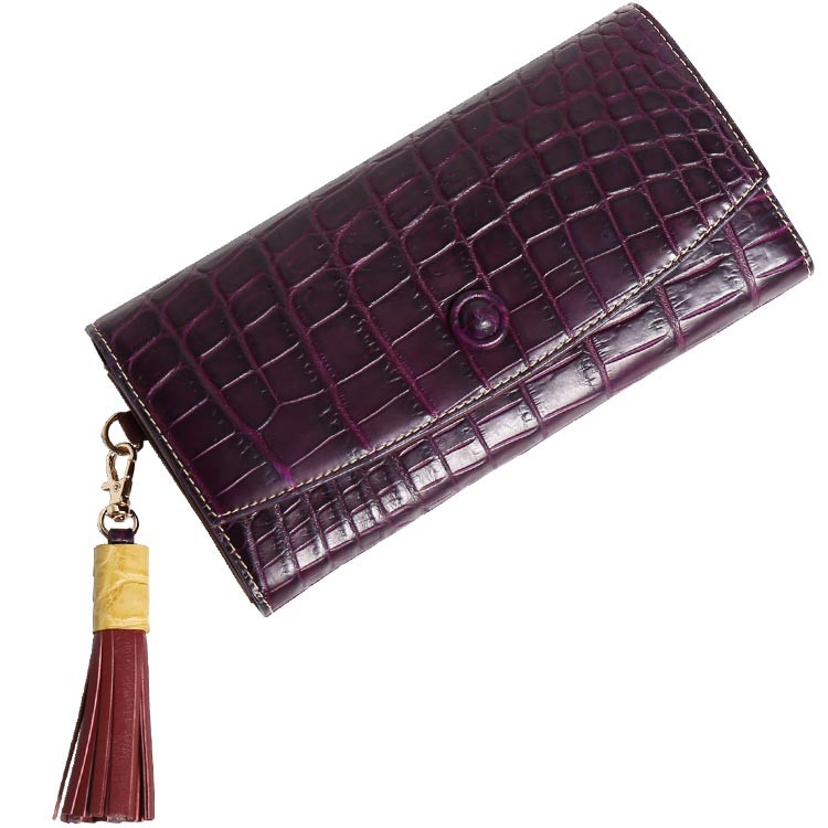 sankyo shokai（三京商会） ［期間限定価格］クロコダイル 長財布