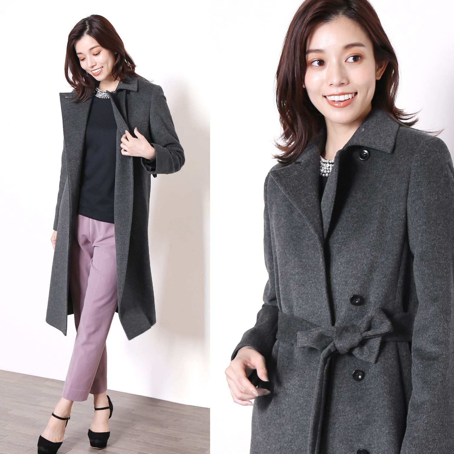 sankyo shokai（三京商会） [10%offクーポン]カシミヤ ブレンド ウール