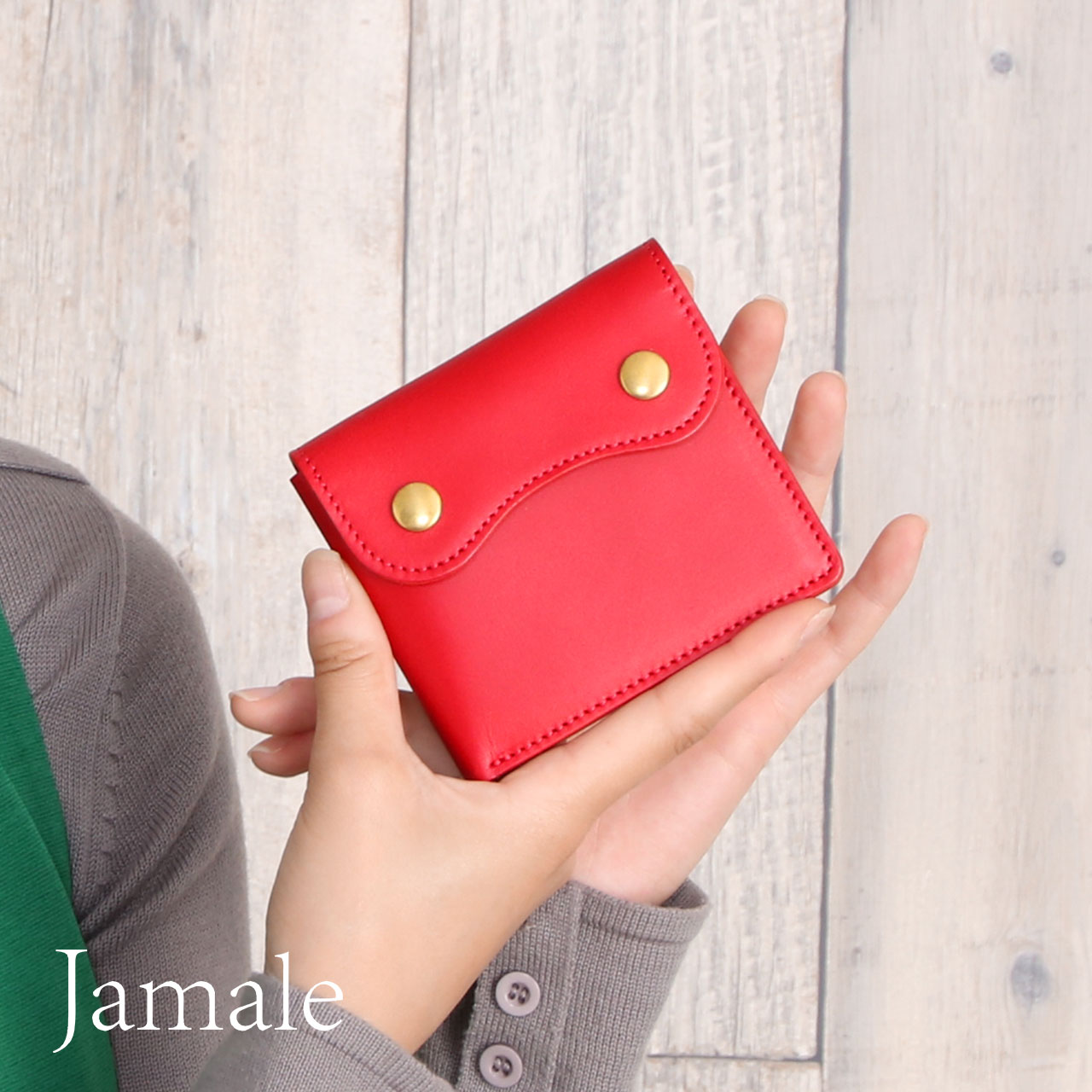 Jamale（ジャマレ） [5%offクーポン]本革 財布 レディース ミニ財布