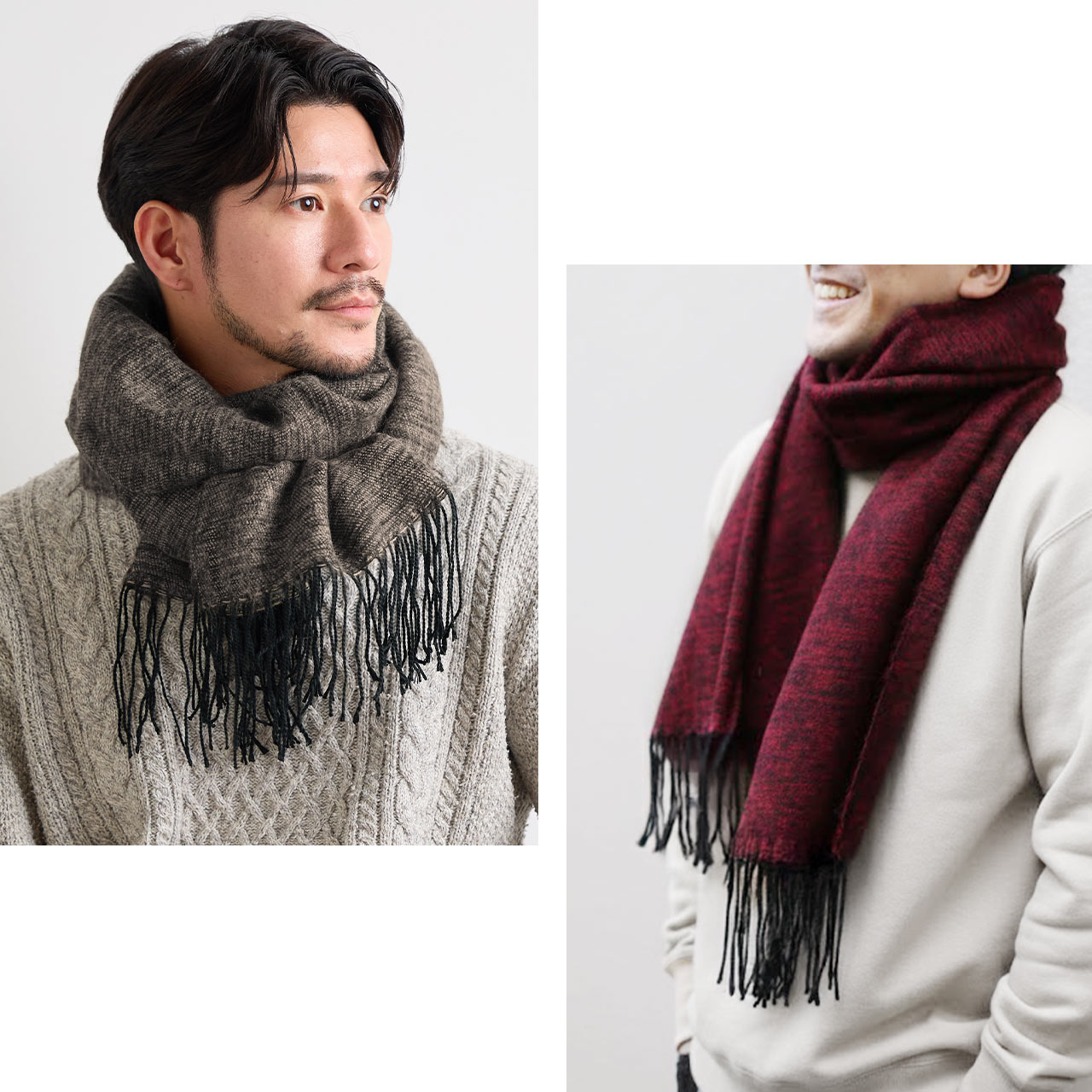 sankyo shokai（三京商会） [5%offクーポン]マフラー メンズ ストール