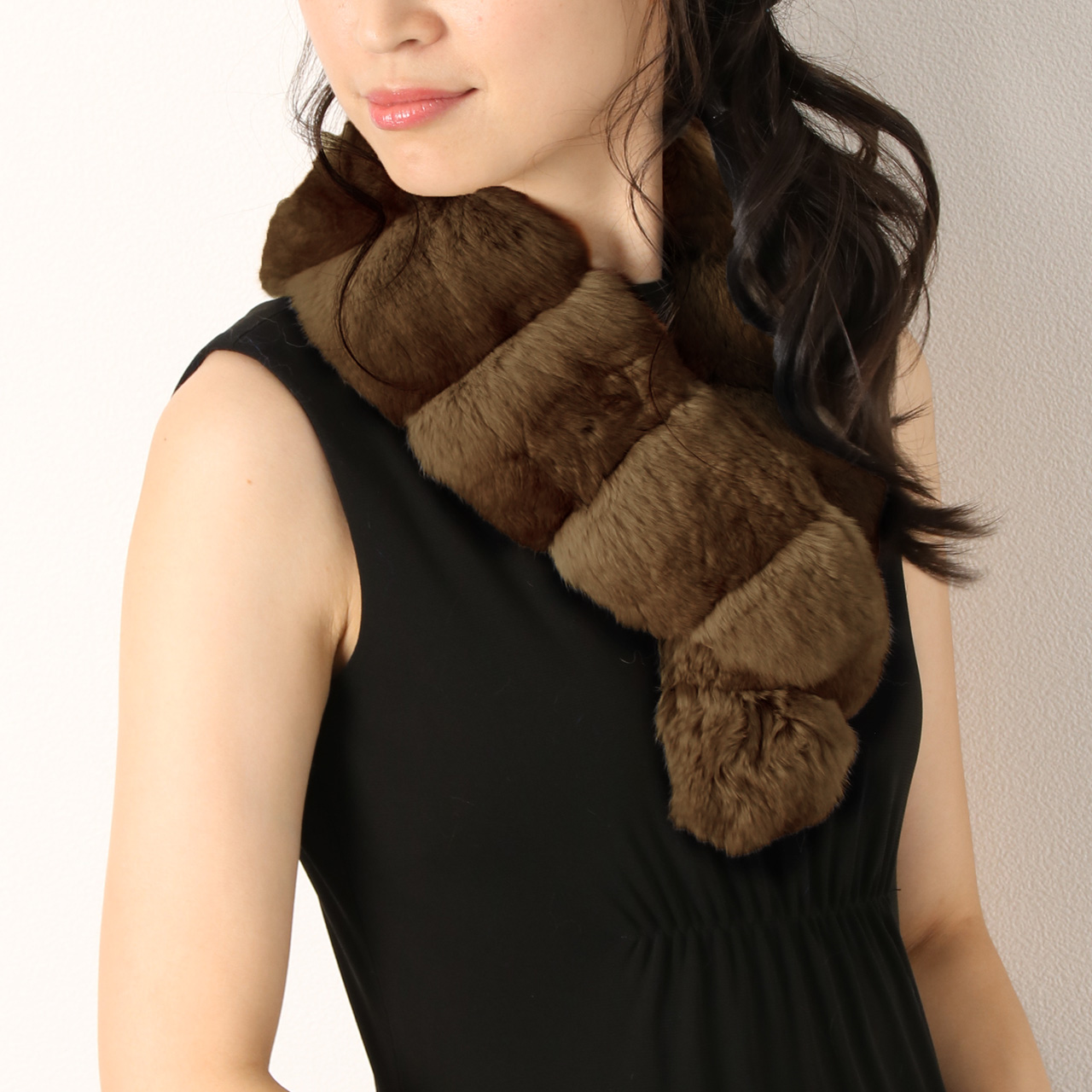 チンチラマフラー レディースマフラー | 通販・人気ランキング - 価格