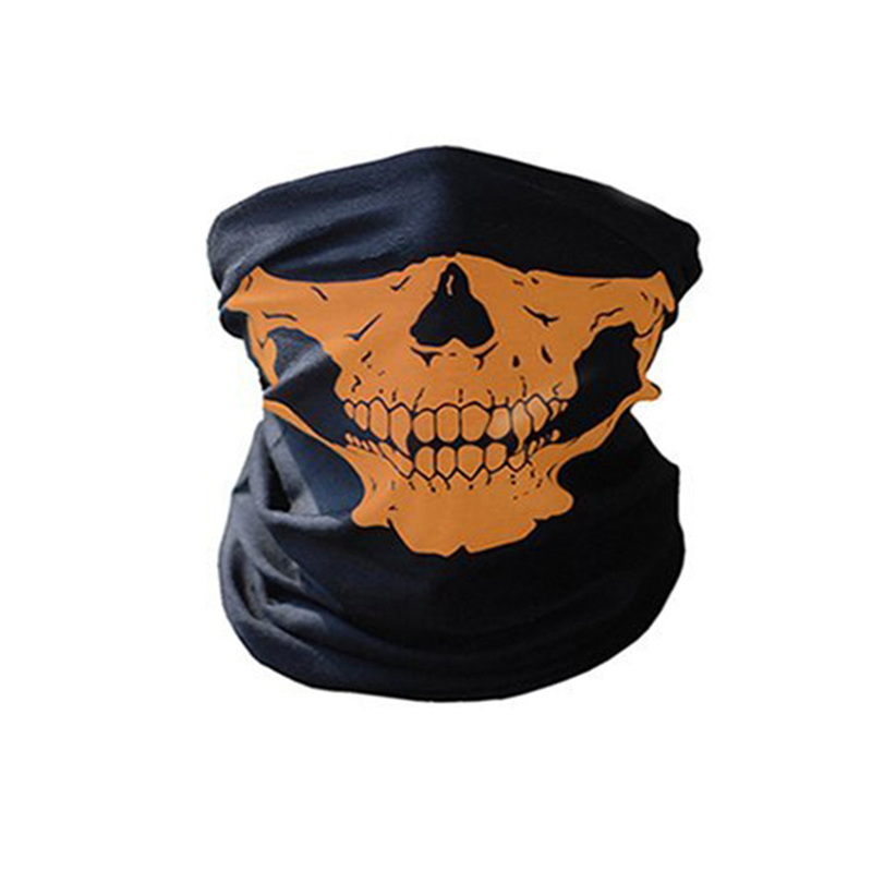 スカル フェイス マスク ネックウォーマー ドクロ 骸骨 フェイスカバー