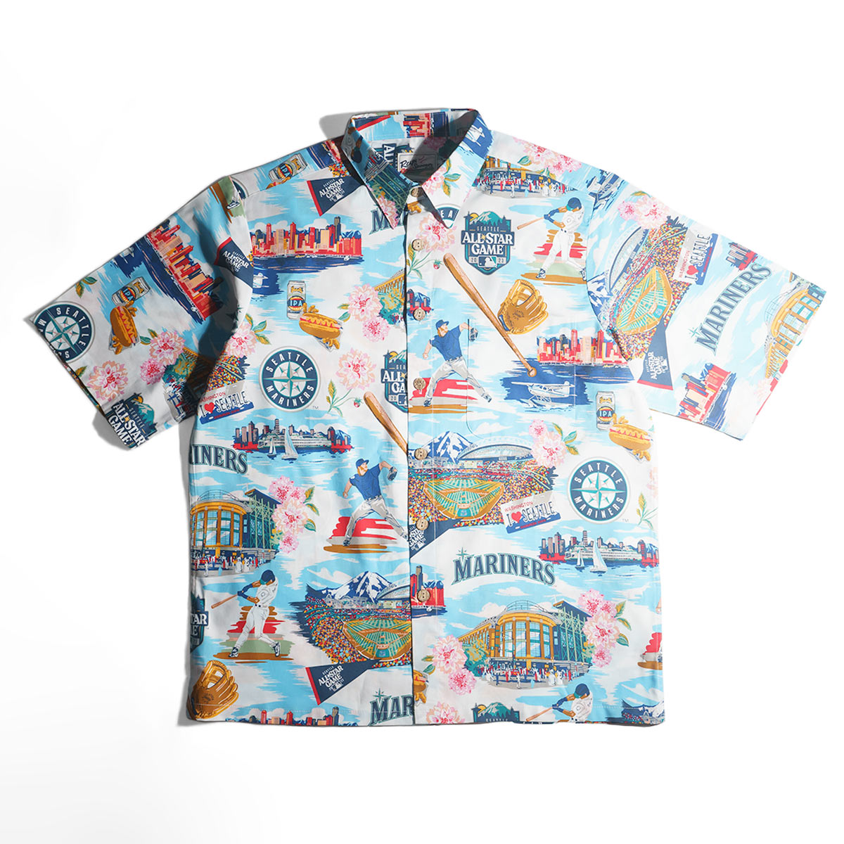 reyn spooner（レインスプーナー） 半袖 アロハシャツ フルオープン