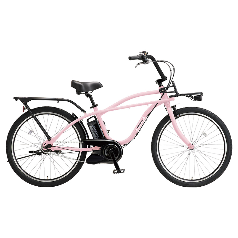 Panasonic 電動アシスト自転車（色：ピンク系）｜自転車車体｜自転車
